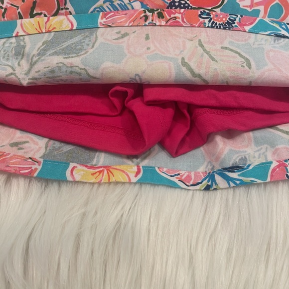 J. Bailey Girls Ocean Floral Print Skort - Picture 2 of 7